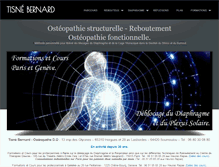Tablet Screenshot of bernard-tisne.fr